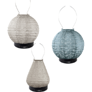 Lumiz Solar Buitenlampionnen Walvis Bay Set - Rond Lampionnen - Tulip ...