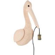 Light & Living - Wandlamp PELICAN - 33x28x63cm - Roze
