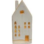 Clayre & Eef Decoratie Huis 18 cm Beige Porselein