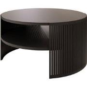 Meubella - Salontafel Fender - Zwart - 75 cm