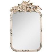 Clayre & Eef Tafelspiegel 27x5x45 cm Beige Metaal