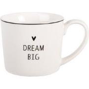 Clayre & Eef Mok 275 ml Wit Porselein Hart