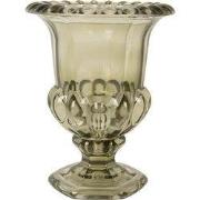 Clayre & Eef Vaas Ø 18x22 cm Groen Glas