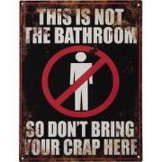 Clayre & Eef Tekstbord 25x33 cm Zwart IJzer