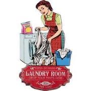 Clayre & Eef Wanddecoratie 40x70 cm Rood Groen IJzer