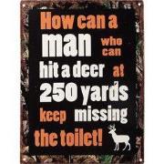 Clayre & Eef Tekstbord 25x33 cm Zwart IJzer