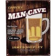 Clayre & Eef Tekstbord 20x25 cm Bruin IJzer