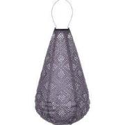 LUMIZ Solar Lampion Topaze Drop - 28 cm - Lichtpaars