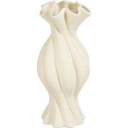 Mica Decorations Vaas Steph - 18x18x40 cm - Keramiek - Beige