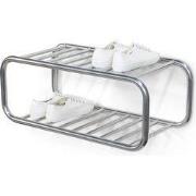 Spinder Design schoenenrek Retro Schoenenrek - Groovy Chrome - 4 paar ...