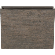 EDESSA - Plantenbak - Donkerbruin - 60 cm - Stenenmix