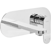 CHAPALA - Wandgemonteerde mengkraan - Zilver - Messing