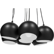 OLZA - Hanglamp - Zwart - Metaal