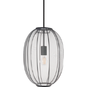 PADAMO - Hanglamp - Zwart - Nylon
