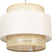 YUMURI - Hanglamp - Lichtbeige - Polyester