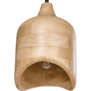 PANDU - Hanglamp - Lichtbruin - Mangohout