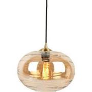 Leitmotiv - Hanglamp Glamour Sphere - Amberbruin