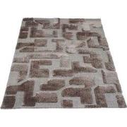Vloerkleed Liana Bruin 160 x 230 cm
