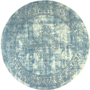 Istanbul Vintage - Laagpolig Vloerkleed - Rond - Retro Tapijt - Creme ...