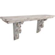 Clayre & Eef Wandrek 100x23x41 cm Wit Hout