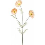 Cosmos spray x3 lt peach 80 cm kunstbloem zijde nepbloem
