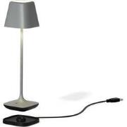 Leonardo tafellamp Capri | Grijs | Oplaadbaar | RGB