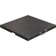 Hawaii S granieten parasolvoet - 60 kg - zwart gepolijst