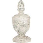 Clayre & Eef Decoratie Ornament Ø 22x48 cm Beige Keramisch materiaal