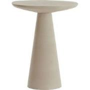 Light & Living - Bijzettafel ABALA - Ø45x59cm - Wit