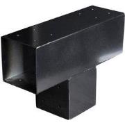 Paalverbinder 3-weg T-model t.b.v. 15 cm paal Tuindeco