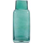 MERBAKA - Decoratieve vaas - Smaragdgroen - Glas