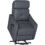 Elektrische Relax fauteuil met opstahulp en ligfunctie - Grijs