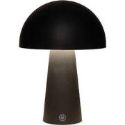 Portable lamp rond 21x15 cm zwart