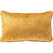 Dutch Decor BAUKE - sierkussen 30x50 cm - bladmotief - Chai Tea - geel...