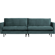 WOOOD Rodeo Classic 3-Zitsbank - Velvet -  Teal - 83x275x88