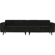 WOOOD Statement 4-Zits Bank - Rib - Graphite - 77x280x93