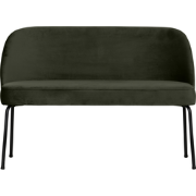 WOOOD Vogue Eetbank - Velvet - Dark Green - 83x120x59