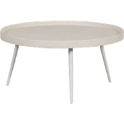 WOOOD Bounds Bijzettafel - Hout/Metaal - Naturel - 38x74x74