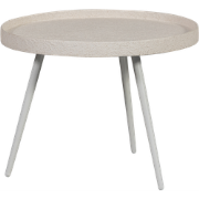 WOOOD Bounds Bijzettafel - Hout/Metaal - Naturel - 44x58x58