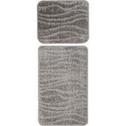 Bari Badmat / Toiletmat - Badkamer Set 2-Delig - Wasbaar - Anti-slip -...