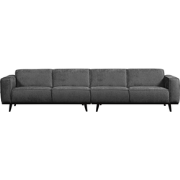 STATEMENT XL 4-ZITS BANK 372 CM STRUCTURE VELVET MOUNTAIN