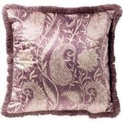Dutch Decor RAVIE - sierkussen 45x45 cm - paisley - fringe - Dusky Orc...