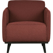 WOOOD Statement Fauteuil - Polyester - Chestnut - 77x72x93