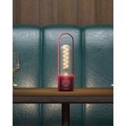 Newdes Tafelamp Coil| Accu| Binnen | Buiten | Dimbaar | Rood