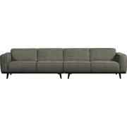 WOOOD Statement 4-Zits Bank XL - Polyester - Frost - 77x372x93