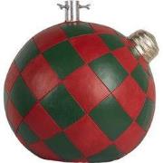 Clayre & Eef Kerstboom Standaard 42x42x43 cm Rood Groen Keramisch mate...
