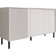 Meubella - Dressoir Margareth - Wit - 145 cm