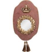 Clayre & Eef Spiegel 21x3x32 cm Roze Kunststof