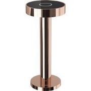 Sompex Tafellamp Boro | Rose Gold | Led - oplaadbaar - dimbaar - voor ...