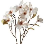Clayre & Eef Kunstbloem 72 cm Wit Kunststof